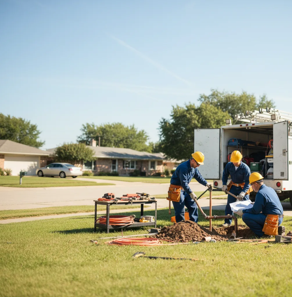 Sewer Line Repair in Olivia, MN
